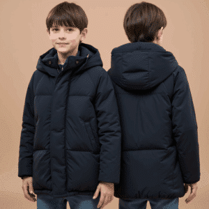 kids navy puffer jacket