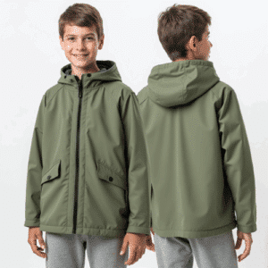 olive green boys outdoor jacket