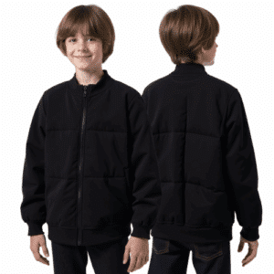 boys quilted bomber jacket