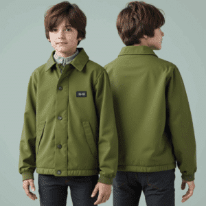 olive green boys jacket