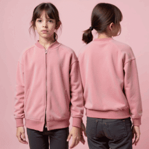 pink children's bomber jacket