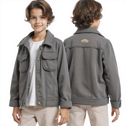 Durable Gray Children's Jacket - OEM by Eton 1 durable gray children's jacket