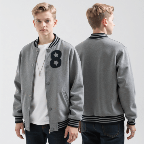 youth varsity jacket with number patch 1 youth varsity jacket with number patch
