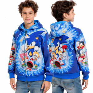 Sonic hoodie all-over print