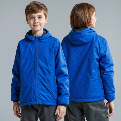 Blue Kids Waterproof Jacket 1 blue kids waterproof jacket