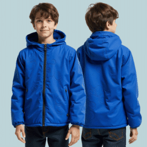 royal blue kids outdoor jacket